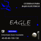 Cuerdas Para Bajo Eléctrico Premier 5 EBM Acero Inoxidable 45-130