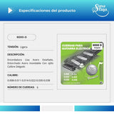 Premier Acero Inoxidable 08-38 Cuerdas Para Guitarra Eléctrica 6000-D