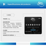 Elements Carbono E-440.A Tensión Alta Cuerdas Para Guitarra Clásica