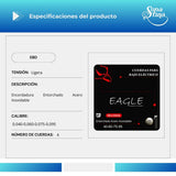 Cuerdas Para Bajo Eléctrico Premier EBD Acero Inoxidable 40-95
