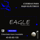 Cuerdas Para Bajo Eléctrico Premier EBM Acero Inoxidable 45-105