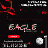 Premier Acero Inoxidable 08-38 Cuerdas Para Guitara Eléctrica EGD