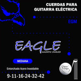 Premier Acero Inoxidable 09-42 Cuerdas Para Guitarra Eléctrica EGM