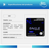 Premier Acero Inoxidable 09-42 Cuerdas Para Guitarra Eléctrica EGM
