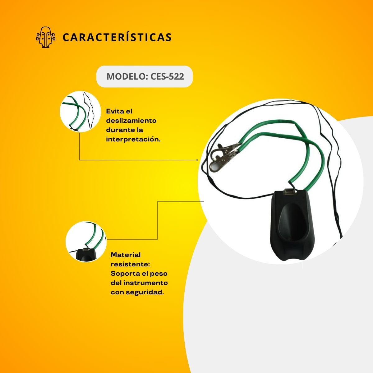 Soporte De Espiga Para Cello o Contrabajo CES-522