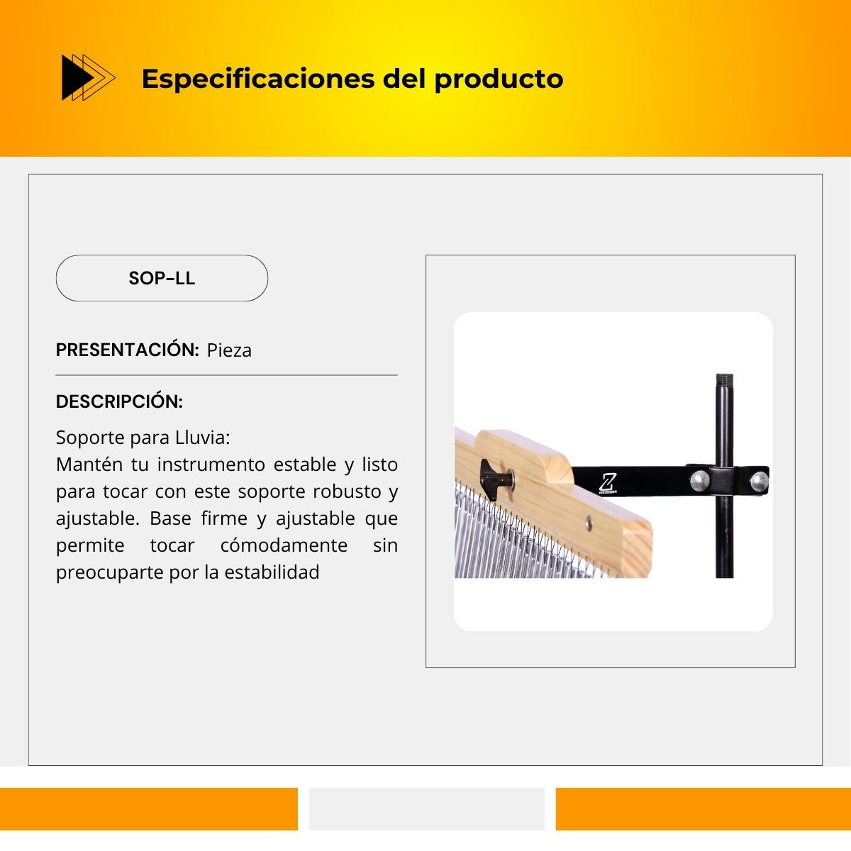 Soporte Para Campana China o Lluvia SOP-LL