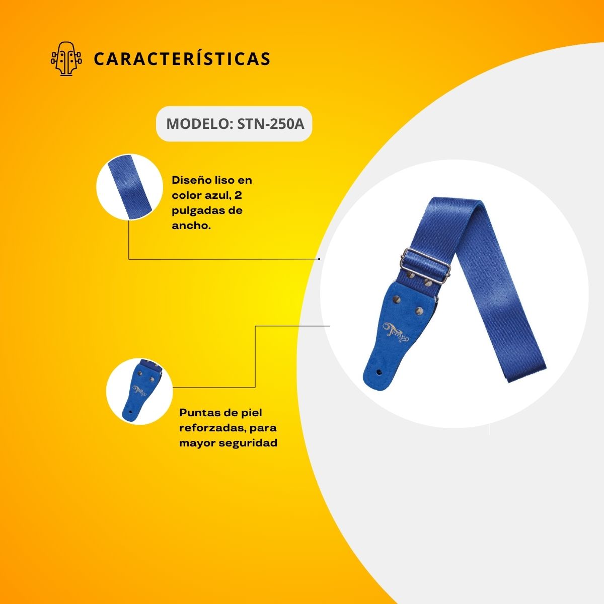Strap Color Azul STN-250A