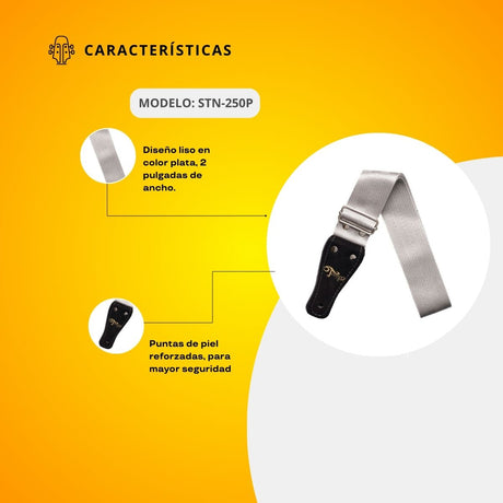 Strap Tempo Color Plata STN-250P