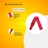 Strap Tempo Color Rojo STN-250R