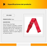 Strap Tempo Color Rojo STN-250R