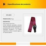 Strap Tempo Color Vino STN-250VI