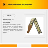 Strap Tempo Bordado Tipo Apache STN-253