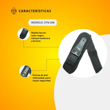 Strap Tempo Negro STN-256