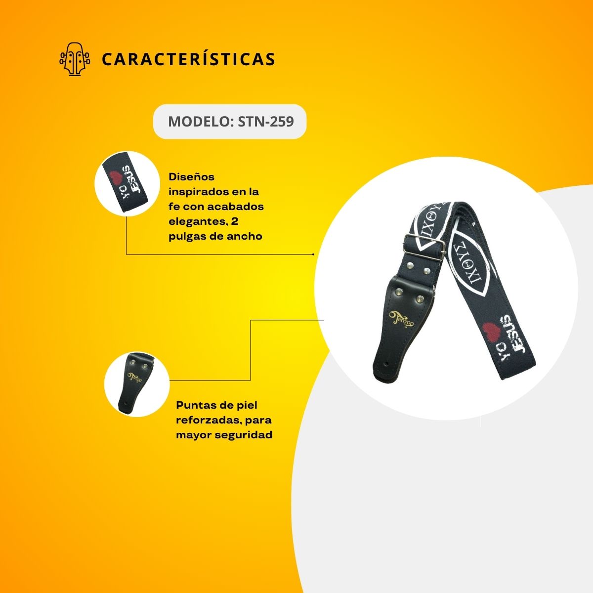 Strap Tempo Cristiano STN-259