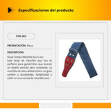 Strap Tempo Mezclilla Azul Liso STN-262