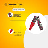 Strap Tempo Diseño Calaveras y Rosas STN-265