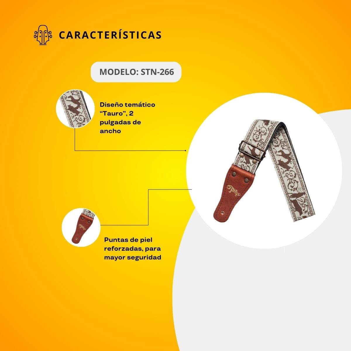 Strap Tempo Diseño Tauro STN-266