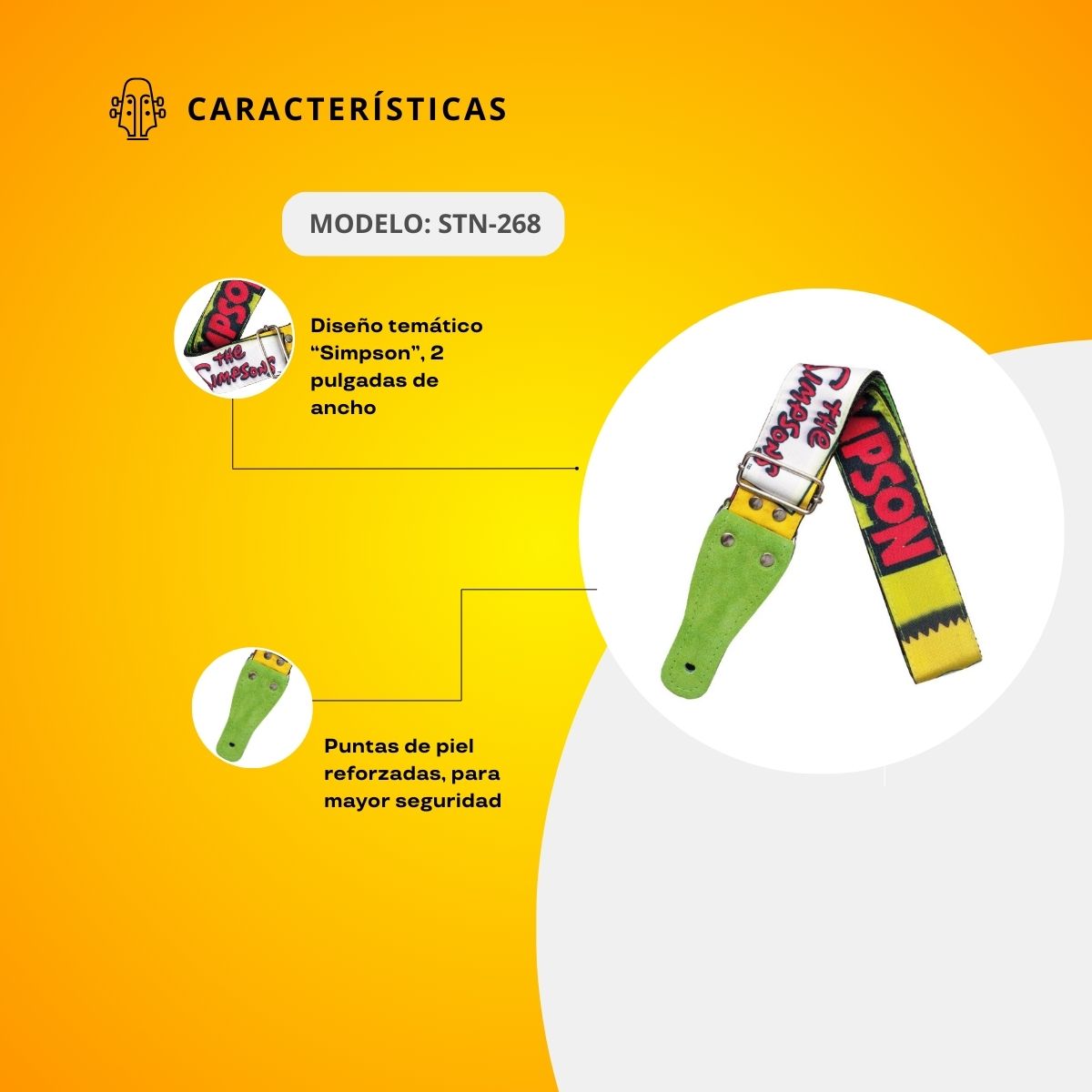 Strap Tempo Diseño Simpson STN-268