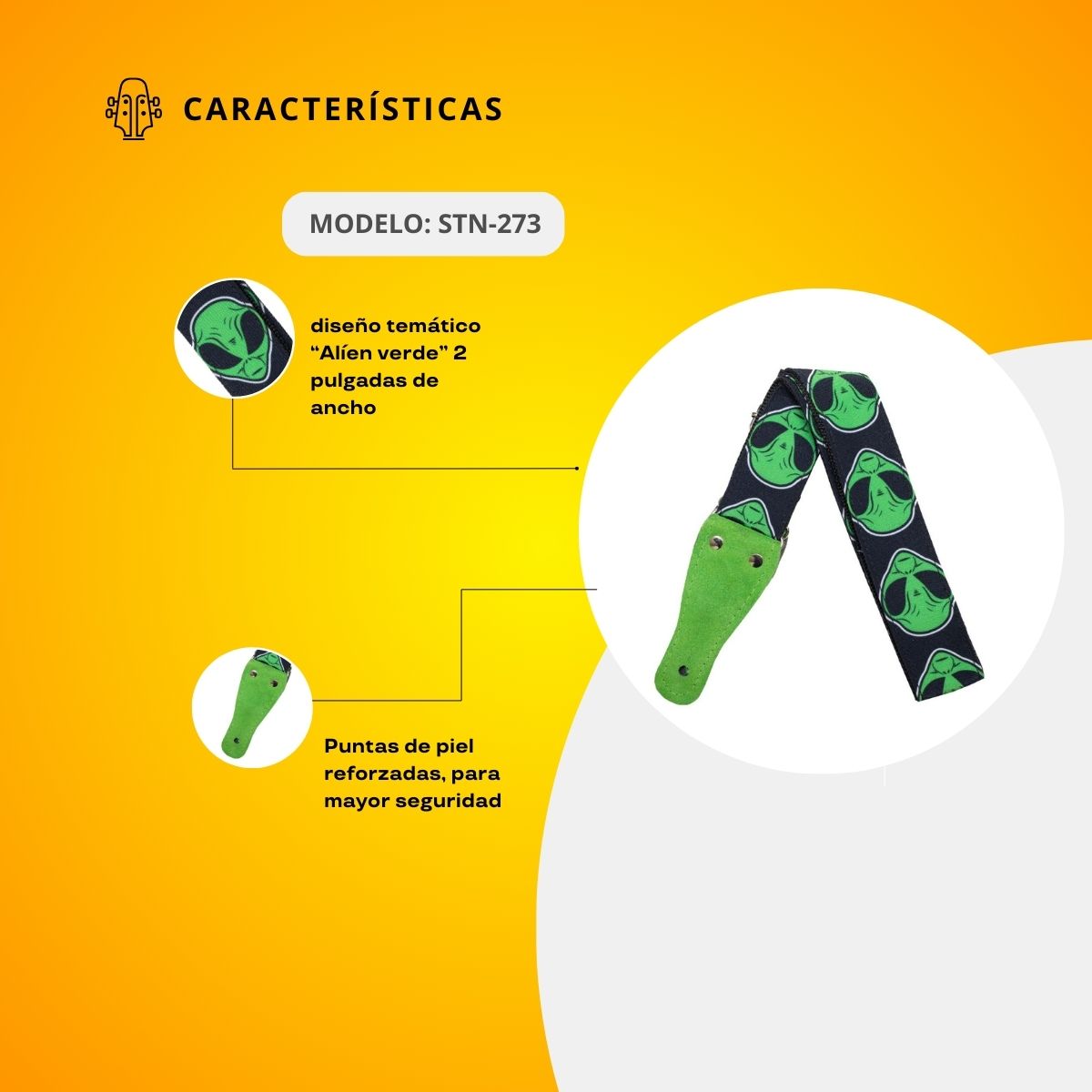 Strap Tempo Alíen Verde STN-273