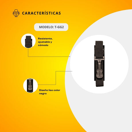 Tahalí para Guitarra Clásica Con Hombrera T-GG2