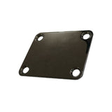 Tapa Metálica Cromada Color Negra Para Brazo de Guitarra Eléctrica HN001BR