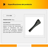 Tiracuerdas Para Cello De Aluminio CT-A-300
