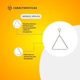 Triangulo De Aluminio 39TA-CH