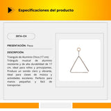 Triangulo De Aluminio 39TA-CH