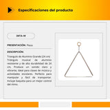 Triangulo de Aluminio 39TA-G