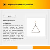 Triangulo de Aluminio 39TA-I