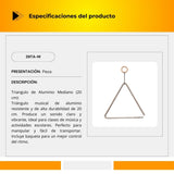 Triangulo de Aluminio 39TA-M