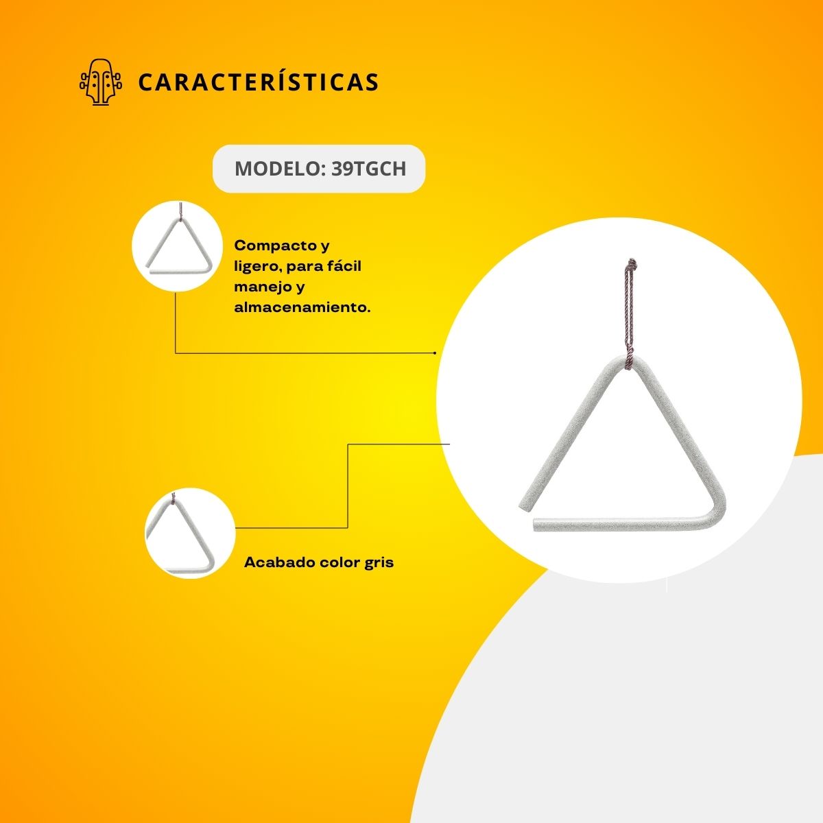 Triangulo Tamaño Chico 39TGCH