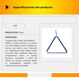 Triangulo Cromado Tamaño Mediano T-M