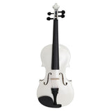 Violín de 4/4 Laminado Color Blanco Con Accesorios VL001B