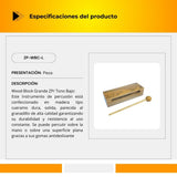 Wood Block Tamaño Grande Tono Alto ZP-WBC-L