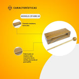 Wood Block Tamaño Mediano Tono Alto ZP-WBC-M