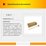 Wood Block Tamaño Mediano Tono Alto ZP-WBC-M