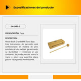 Wood Block Tamaño Mediano EM-WBP-L
