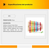 Xilófono Infantil Didáctico 8 Notas XTC