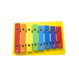 Xilófono Didáctico 8 Notas Forma Rectangular XCR